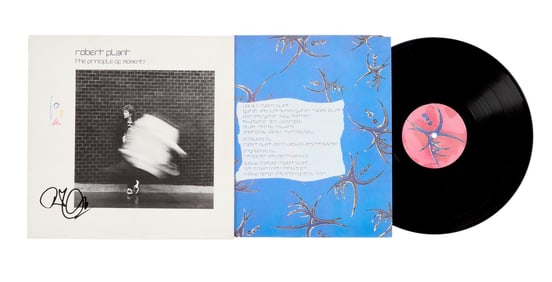Robert Plant | Signed "Principal Moments" Record Album
