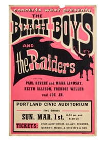The Beach Boys | 1970 Concert Poster