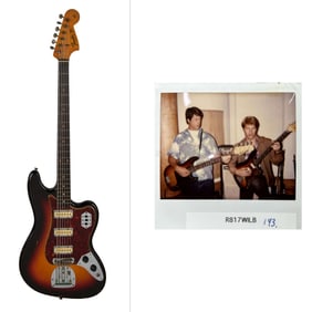 Brian Wilson | Gifted Andy Paley Studio Played 1962 Fender Bass VI with Polaroid, Sunburst
