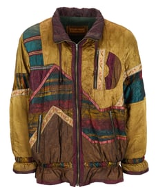 Betty Davis | Patchwork Puffer Jacket