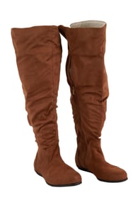 Betty Davis | Suede Over-the-Knee Boots