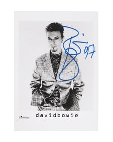 David Bowie | 1997 Signed Press Photo