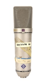 Frank Zappa | The Beach Boys Mike Love's Neumann U87 Microphone