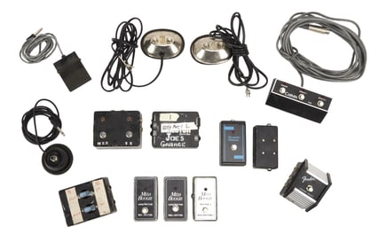 Frank Zappa | Assorted Footswitches, Signal Splitter, and Direct Box