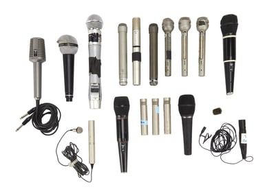 Frank Zappa | Assorted Microphones from Sony, EV, Phillips, and Others