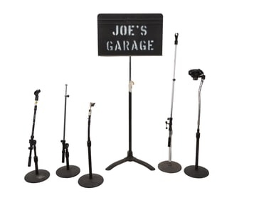 Frank Zappa | Joe's Garage Music Stand and Five Mic Stands