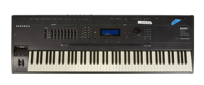 Frank Zappa | Kurzweil K2500XS 88 Key Synthesizer Sampling Workstation with Black Road Case