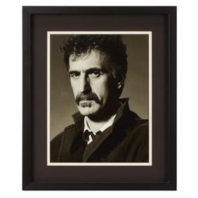 Frank Zappa | Greg Gorman Gifted "Jazz From Hell" Album Cover Photo
