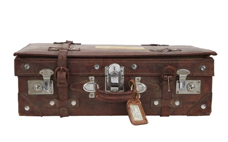 Frank Zappa | Used Leather Suitcase