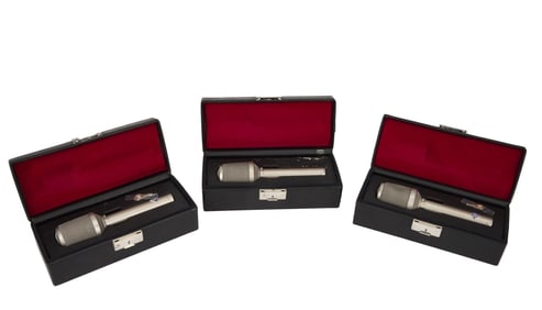 Frank Zappa | Lot of Three Neumann KM86i Microphones with Cases