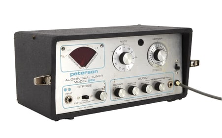 Frank Zappa | Peterson 520 Audio/Visual Strobe Tuner