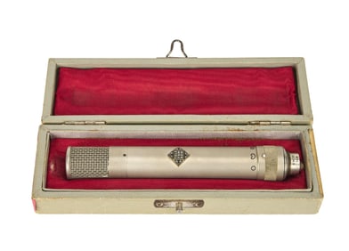 Frank Zappa | Telefunken KM56c Microphone with Case