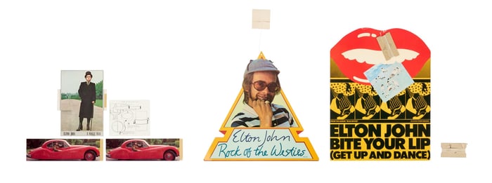 Elton John | Vintage Promotional Store Displays