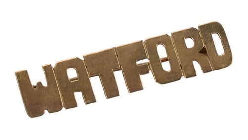 Elton John | Gold "Watford" Pin