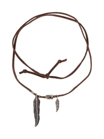 Christine McVie | 2014 Ivor Novello Awards Event Worn Silver and Diamond Feather Necklace