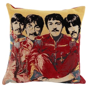 Christine McVie | Andrew Martin Beatles Sgt. Pepper Throw Pillow