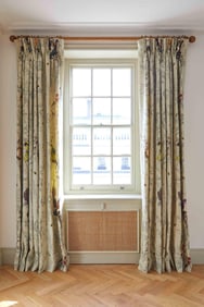 Christine McVie | Set of Six Parrot Fabric Curtain Panels