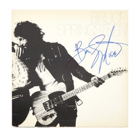 Bruce Springsteen | Signed "Born to Run" Record Album Cover