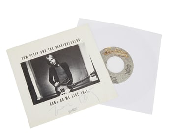 Tom Petty | Signed "Don't Do Me Like That" 45 Record Single