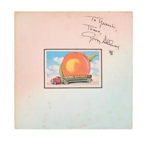 The Allman Brothers Band | Gregg Allman Signed "Eat A Peach" Record Album