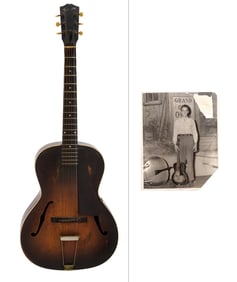 Hank Williams | Drifting Cowboys Bob McNett Stage Played Gibson L-30 Archtop Guitar With Photo