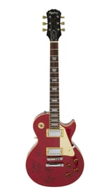 Rascal Flatts | Signed Epiphone Les Paul Standard Electric Guitar, Red Sparkle