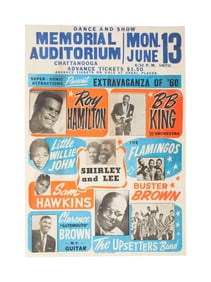 Blues Legends | 1960 "Extravaganza of '60" Concert Poster