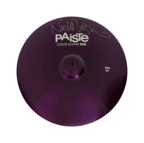 Nick Mason | Signed Paiste Cymbal