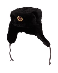 Olivia Newton-John | Photo-Worn Russian Hat with Photo