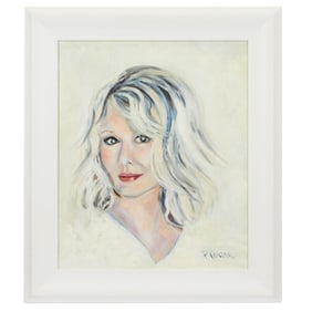 Olivia Newton-John | Pat Farrar Signed Rona Newton-John Portrait Painting