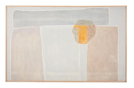 Olivia Newton-John | Duncan Regehr Signed "Pawnton (The Giant's Quoit)" Original Oil Painting