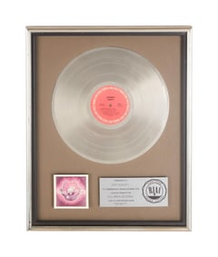 Journey | "Infinity" RIAA "Silver" Record Award Presented to Don DeGraff