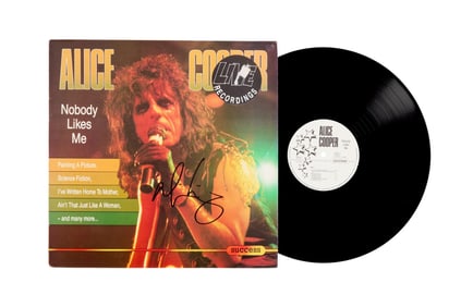 Alice Cooper | Signed "Nobody Likes Me" Record Album