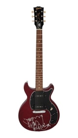 Aerosmith | Joe Perry Stage Played and Signed Aerosmith 50th Anniversary Concert Gibson Les Paul