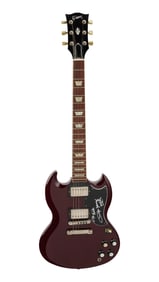 AC/DC | Angus Young Signed 1990 Gibson SG 1962 Reissue Electric Guitar, Cherry Red