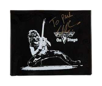 Eddie Van Halen | Signed Vinyl Bag