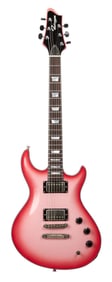 Twisted Sister | Jay Jay French Signed Pinkburst Project 2010 Ruokangas Duke Classic Electric Guitar