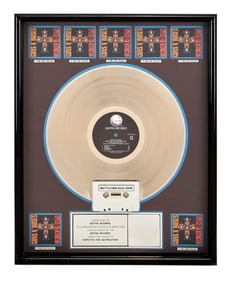 Guns N' Roses | "Multi-Platinum" Sales Award for "Appetite For Destruction"