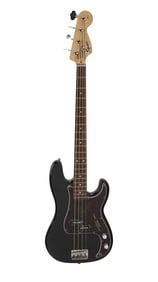 R.E.M. | Squier Precision Bass Signed by Michael Stipe, Peter Buck, and Mike Mills