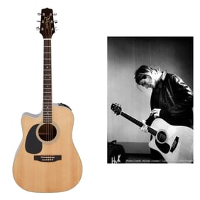 Nirvana | Kurt Cobain Photo Matched Studio Played Hilversum Session Takamine Acoustic Guitar,