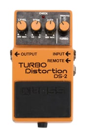 Nirvana | Kurt Cobain Stage Played Boss DS-2 Turbo Distortion Guitar Effects Pedal
