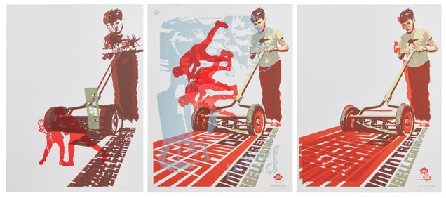 Pearl Jam | 2005 Artist Signed Original Ames Bros Bell Centre Concert Poster Test Prints (3)