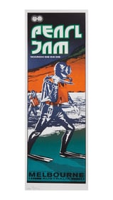 Pearl Jam | 2005 Artist Signed Original Ames Bros Centre Court Concert Poster