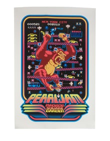 Pearl Jam | 2010 Artist Signed Original 2XL Ames Bros Madison Square Garden Concert Poster