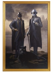 Daft Punk | Warren Fu Signed Print