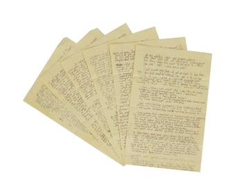 Madonna | Handwritten Letter to College Roomate