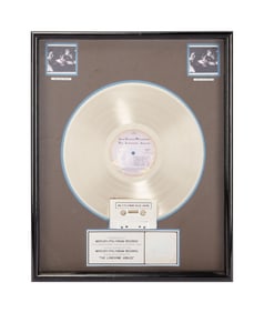 John Cougar Mellencamp | RIAA Certified "Multi-Platinum" Sales Award for "The Lonesome Jubilee"