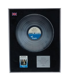 Blondie | BPI "Silver" Sales Award for the Album "Parallel Lines" Presented to Terry Ellis