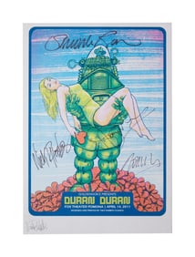 Duran Duran | Signed 2011 Fox Theater Concert Poster
