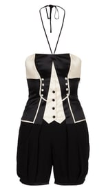 Amy Winehouse | Tuxedo Romper